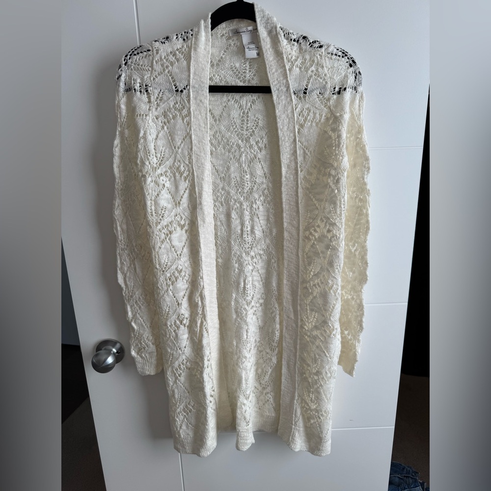Cream Knit Women's Sweater